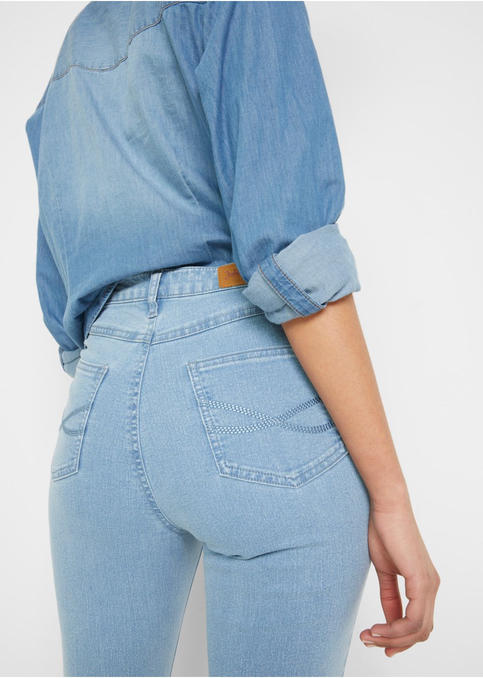 Jean extensible imprimé, Straight