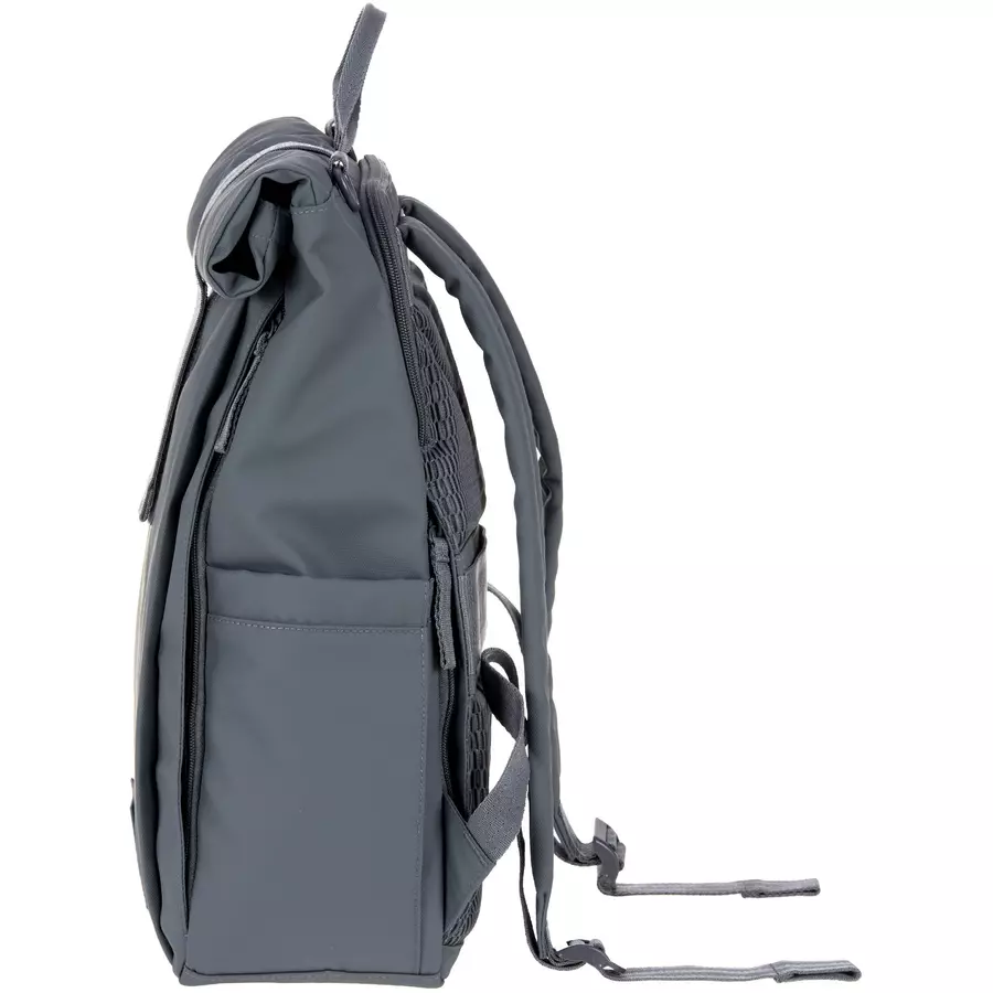 LÄSSIG Wickelrucksack Rolltop Up Backpack anthracite