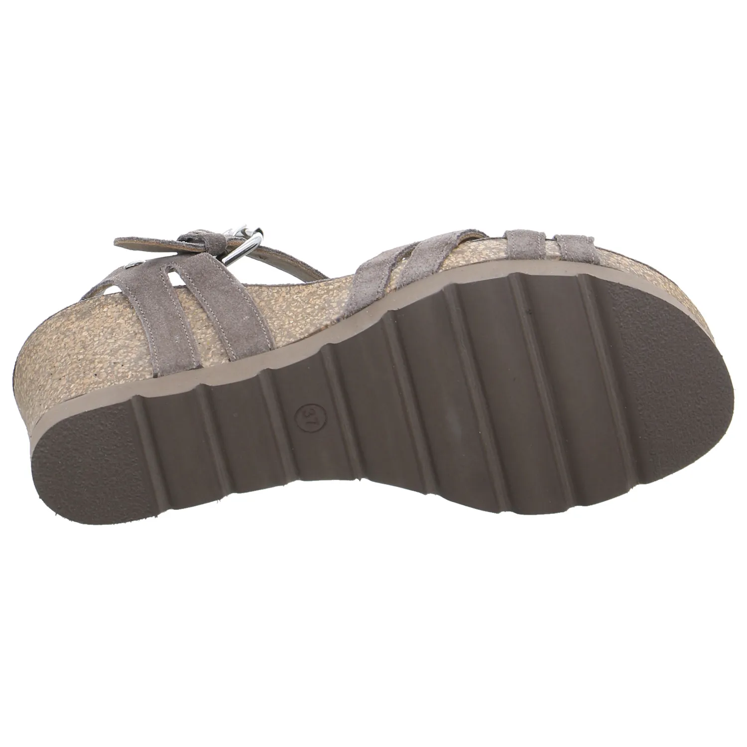 PANAMA JACK Bio-Sandalette Grau Leder