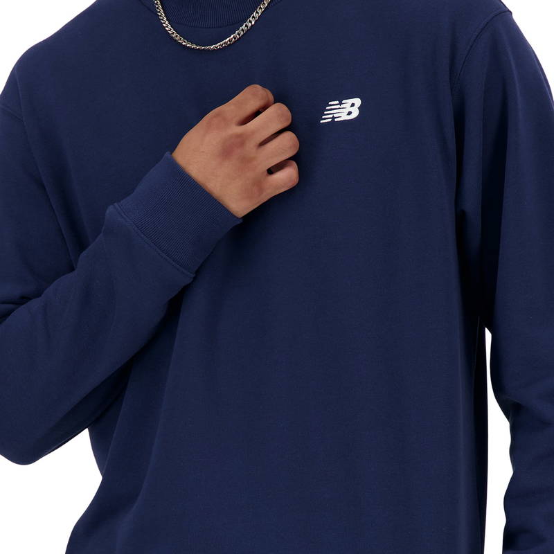 New Balance Small Logo French Terry Crew Sweatshirt Herre