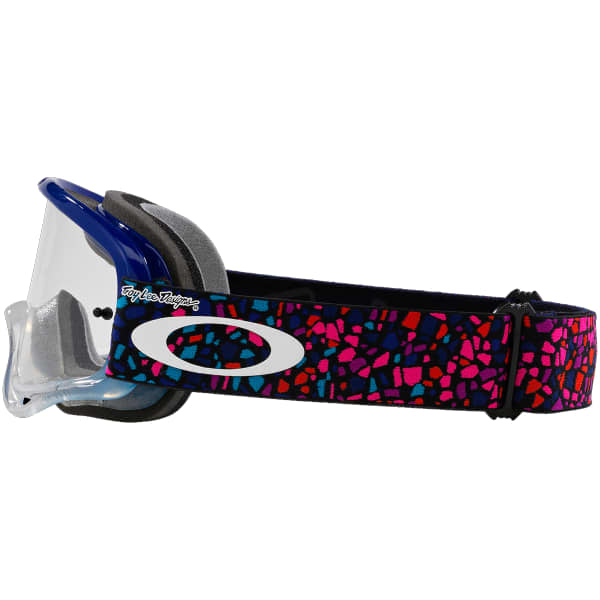 Masque VTT OAKLEY O FRAME MX TLD TESSELL W/CLEAR TESSELL BLUE
