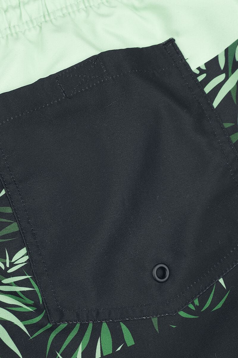 Swim Shorts With Palm Trees | RED by EMP Short de bain