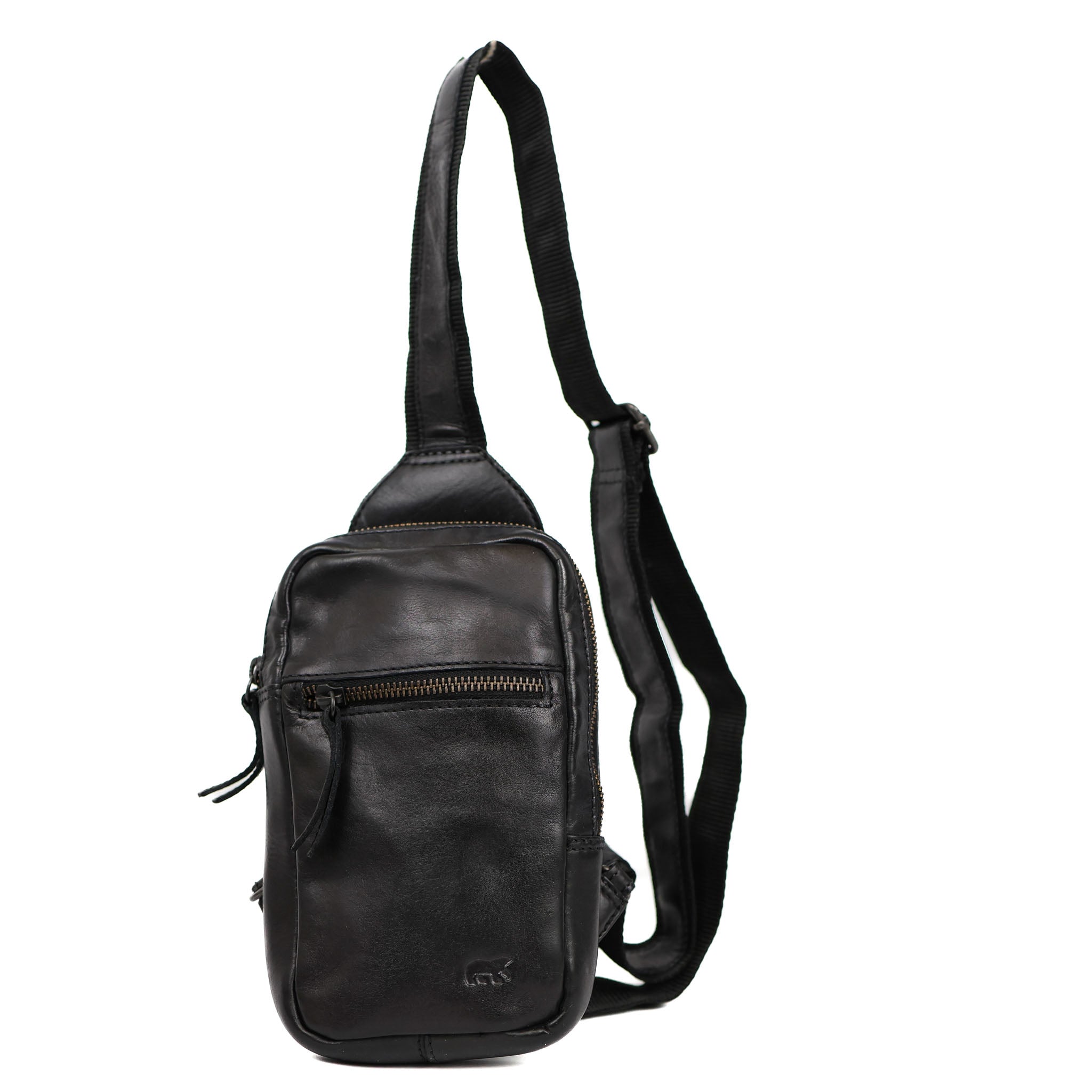 Klein crossbody tasje 'Nikki' zwart Zwart