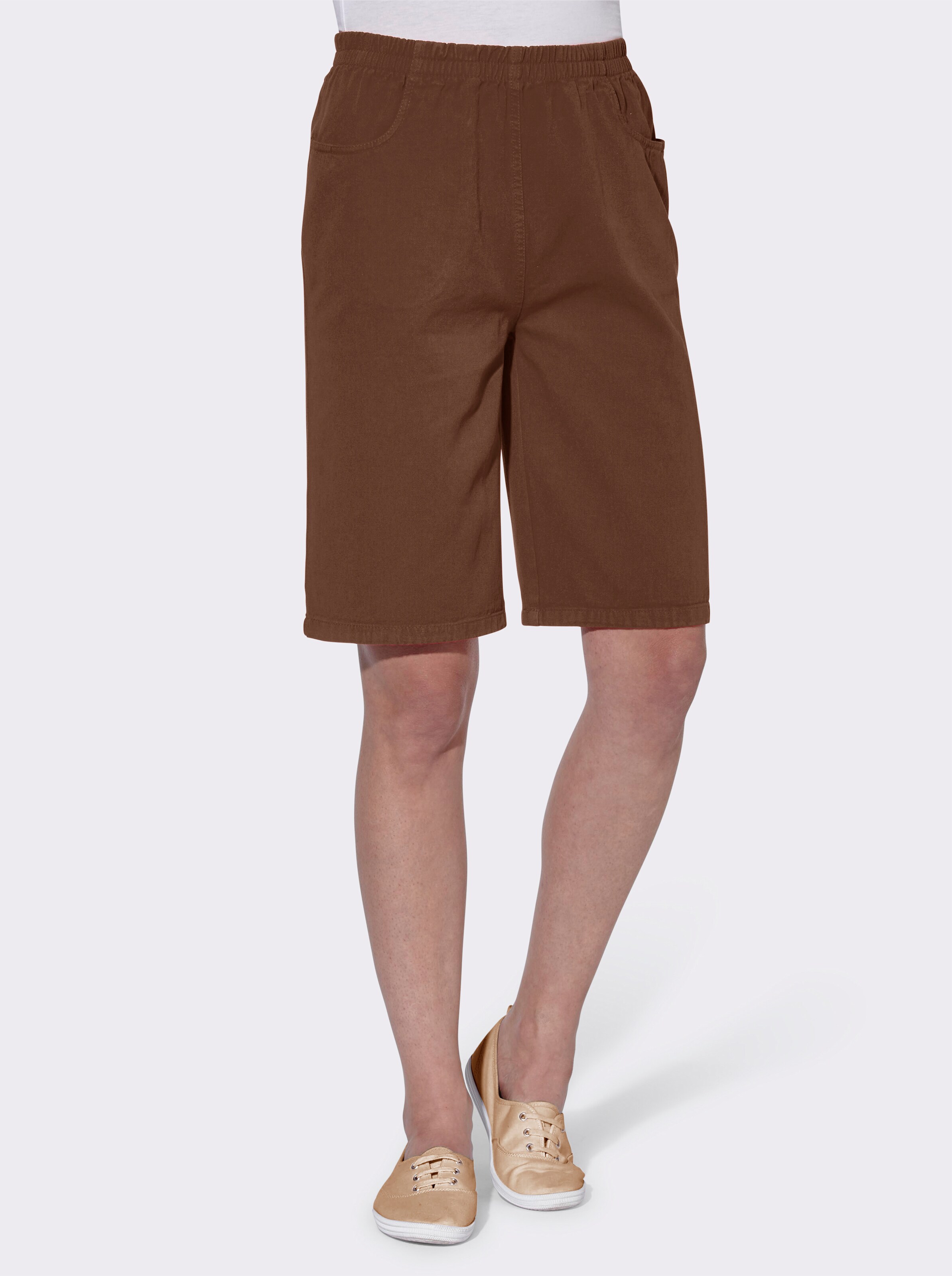 Bermudas mit Rundum-Dehnbund