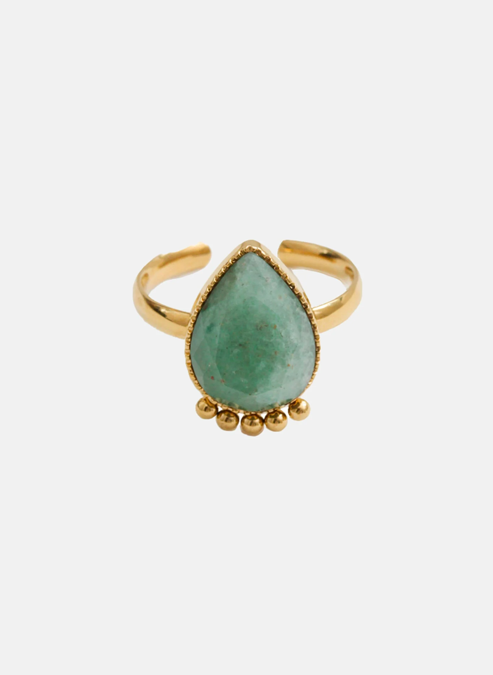 AYA AR - Bague fine aya | Vert