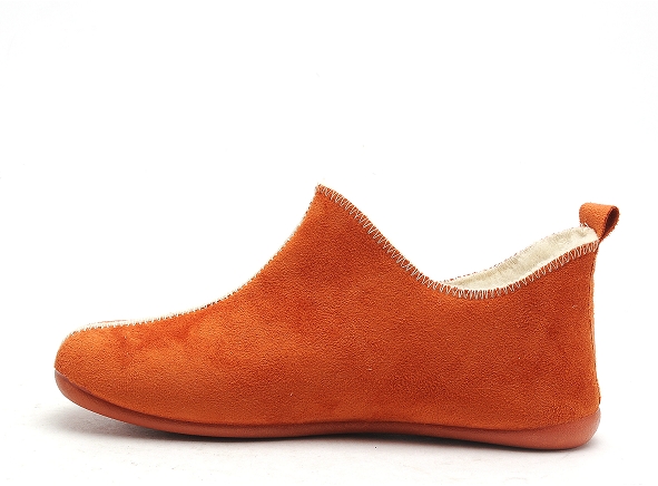 La maison de l espadrille chaussons femme 6030 6 fem orange