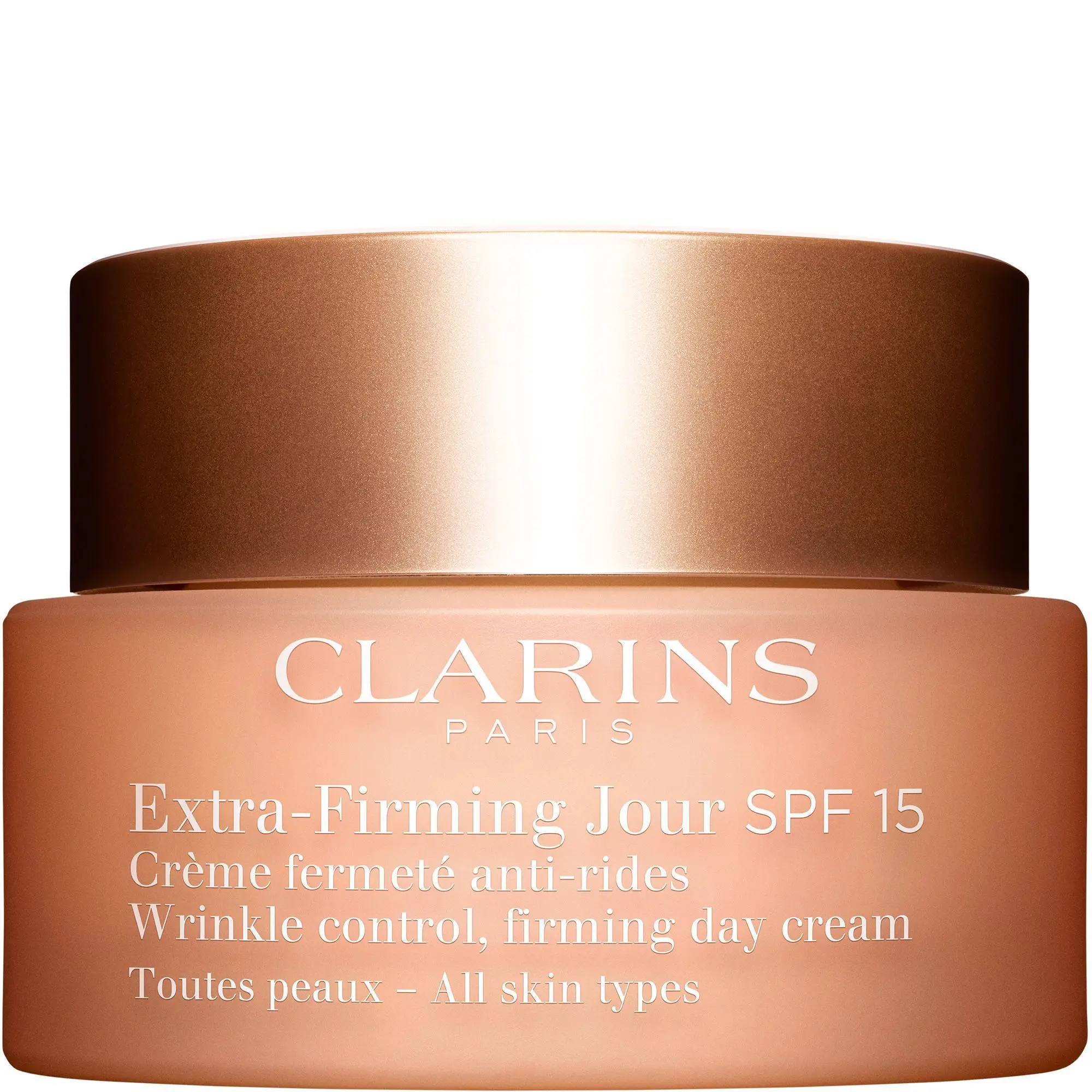 Clarins - Extra-Firming Jour SPF15 Crème Fermeté Anti-Rides Toutes Peaux- Soin de jour