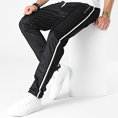 Pantalon Jogging A Bandes LL677 Noir