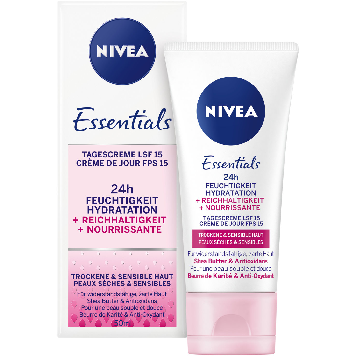 Nivea Reichhaltige Tagescreme LSF 15