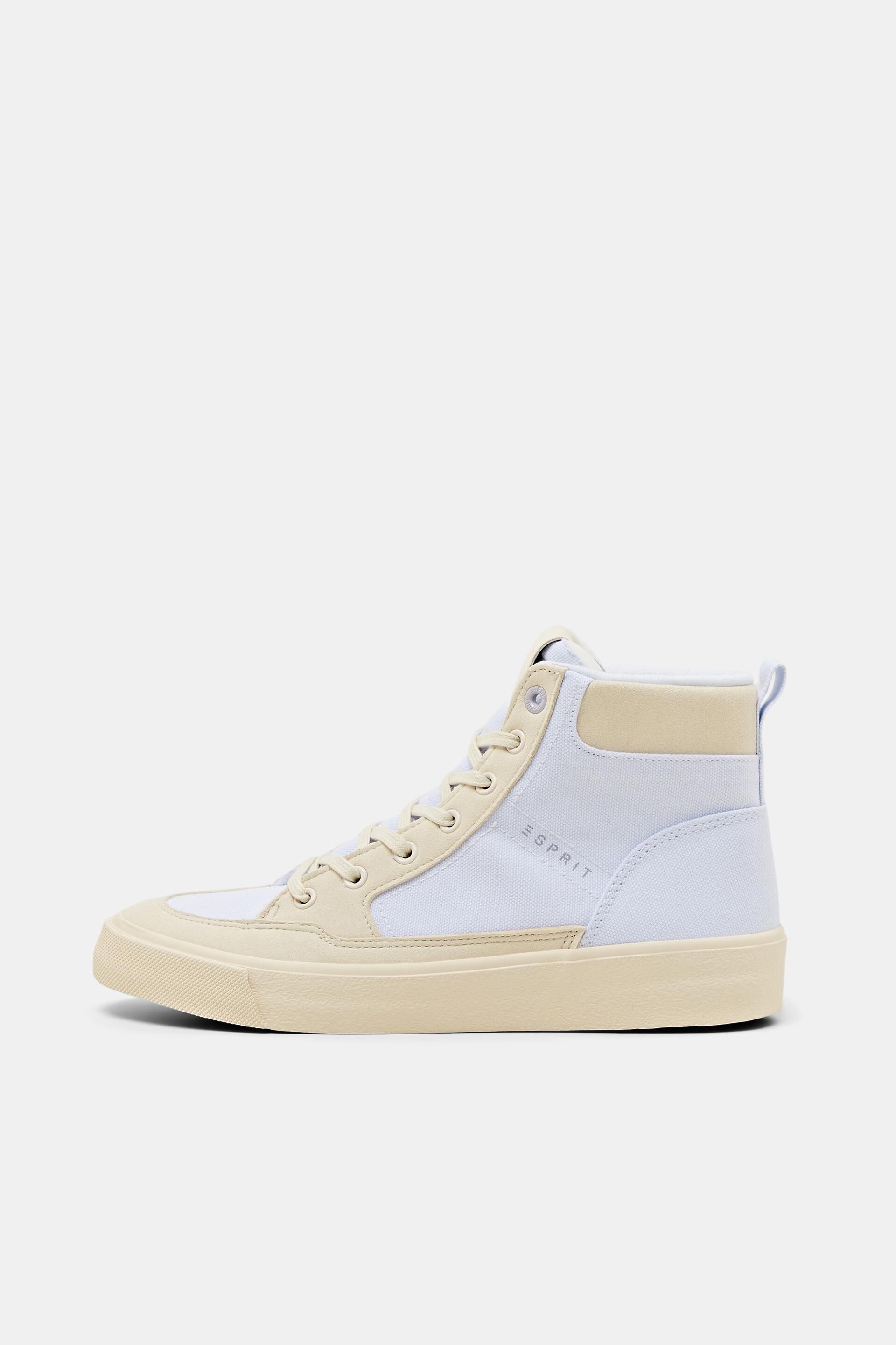 Sneakers montantes bicolores