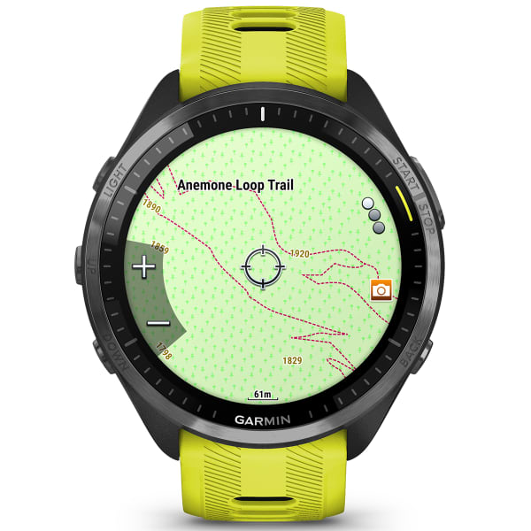 Montre cardio GPS GARMIN FORERUNNER 965 AMP YELLOW