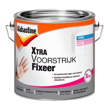 Alabastine xtra voorstrijk fixeer 2,5 l