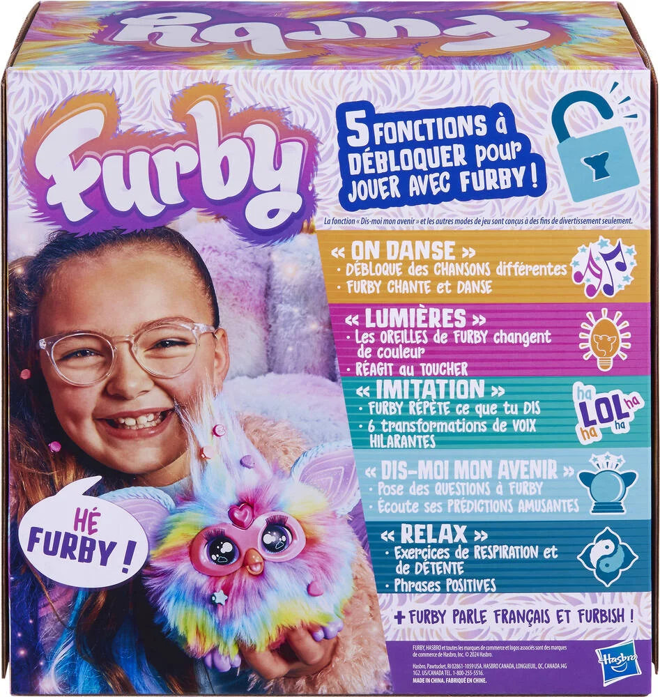 FURBY -  PELUCHE INTERACTIF - TIE DYE