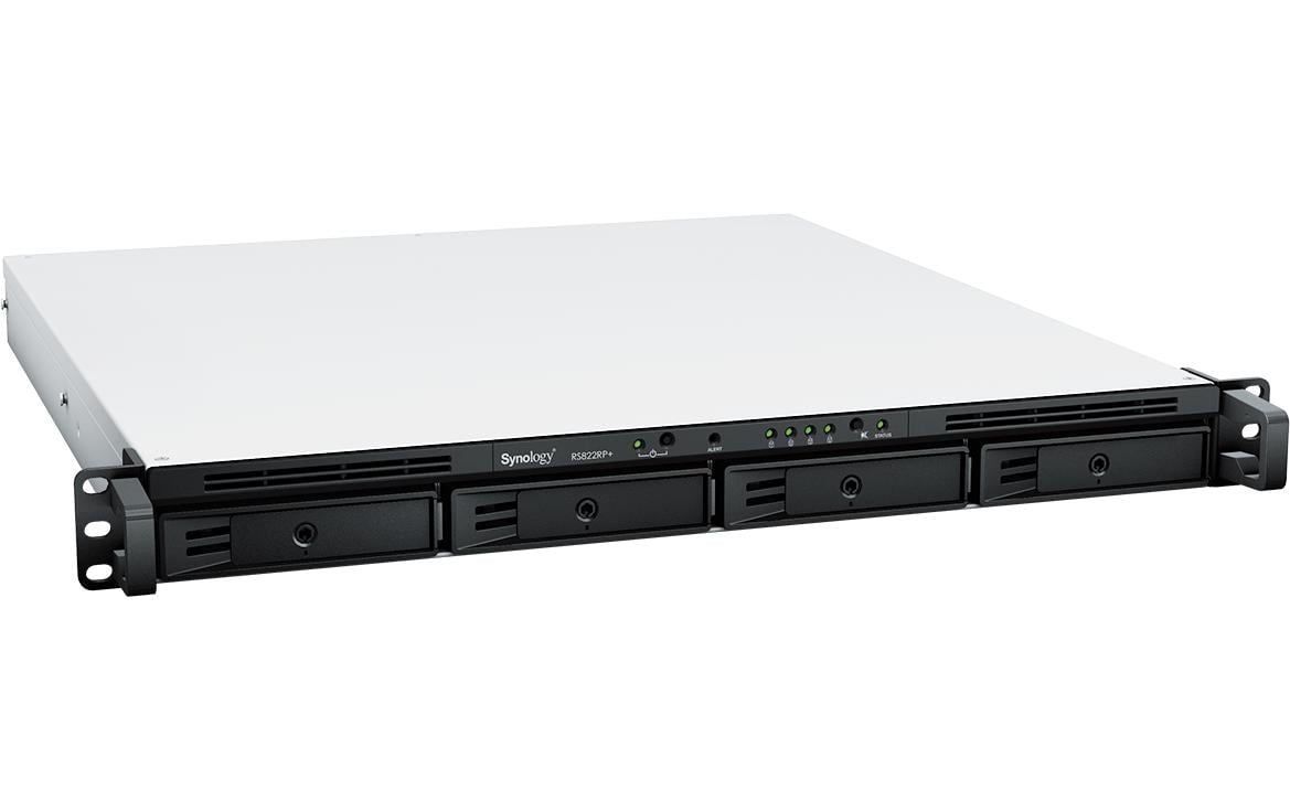 NAS RackStation RS822RP+ 4-bay<br>1U Rackmount-NAS für leistungsstarkes Datenmanagement