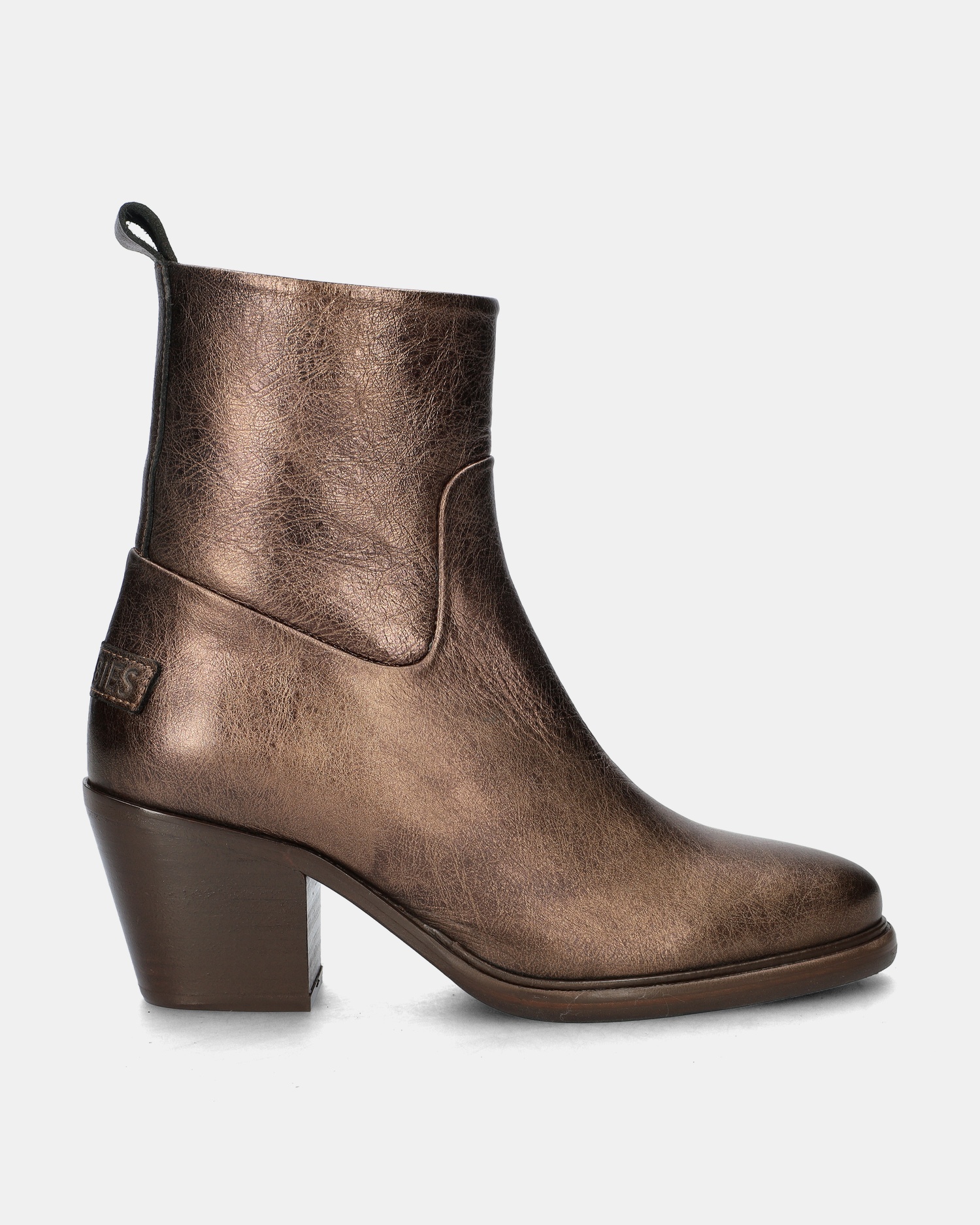 Shabbies Amsterdam Julie Enkellaarsjes  - brons