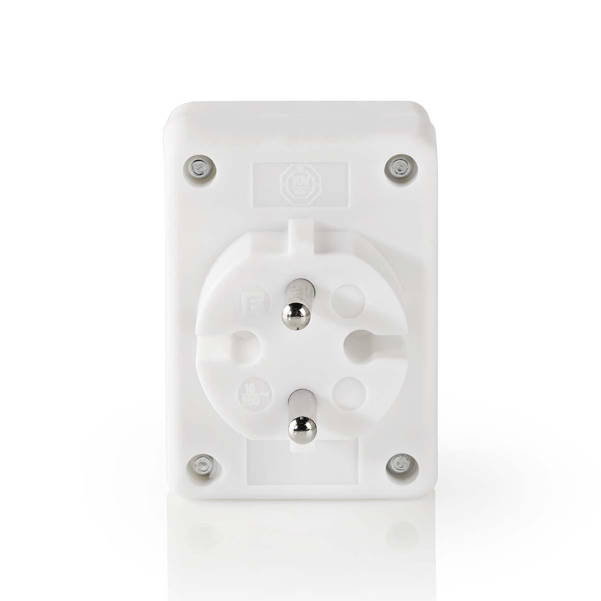 Nedis PSSPL300C1WT stopcontact-splitter