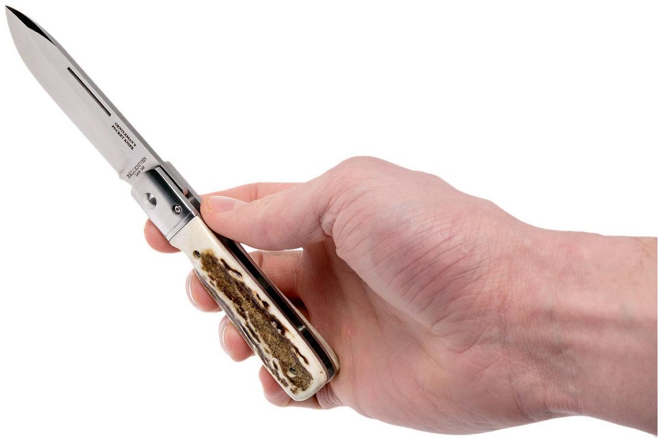 Fallkniven GPs Gentleman's Pocket knife Stag, hertshoorn