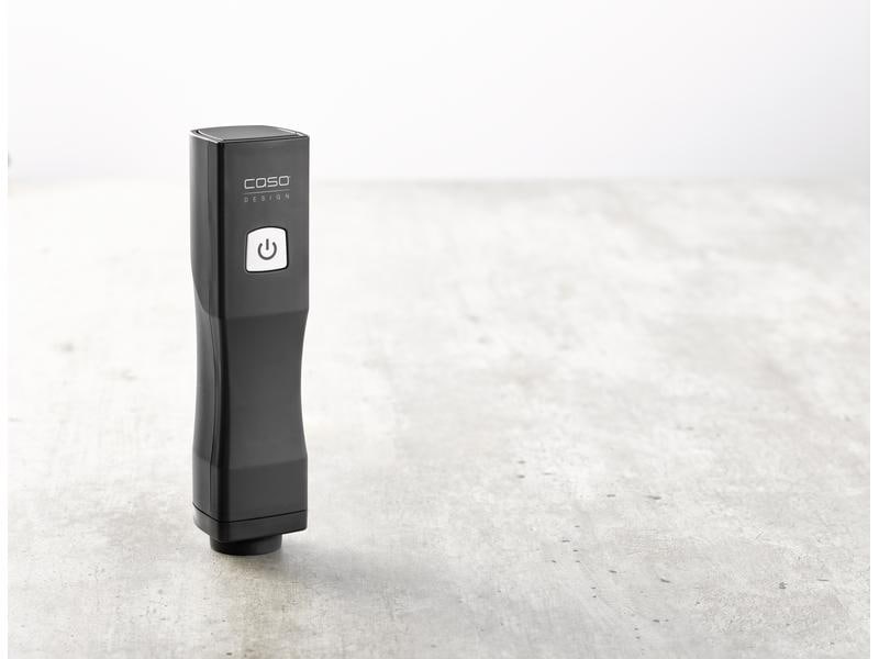 Caso Vakuumiergerät Vacu One Touch Schwarz Handvakuumierer-Set