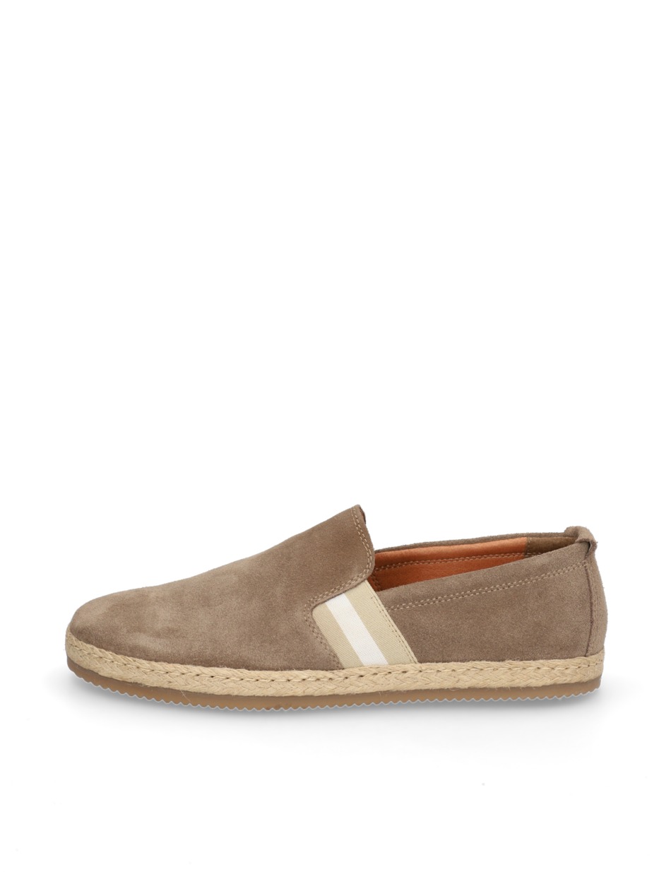 Veloursleder Slipper sportiv
