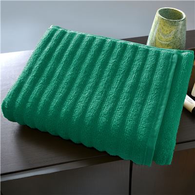 Linge de toilette effet côtelé - 500 g/m2