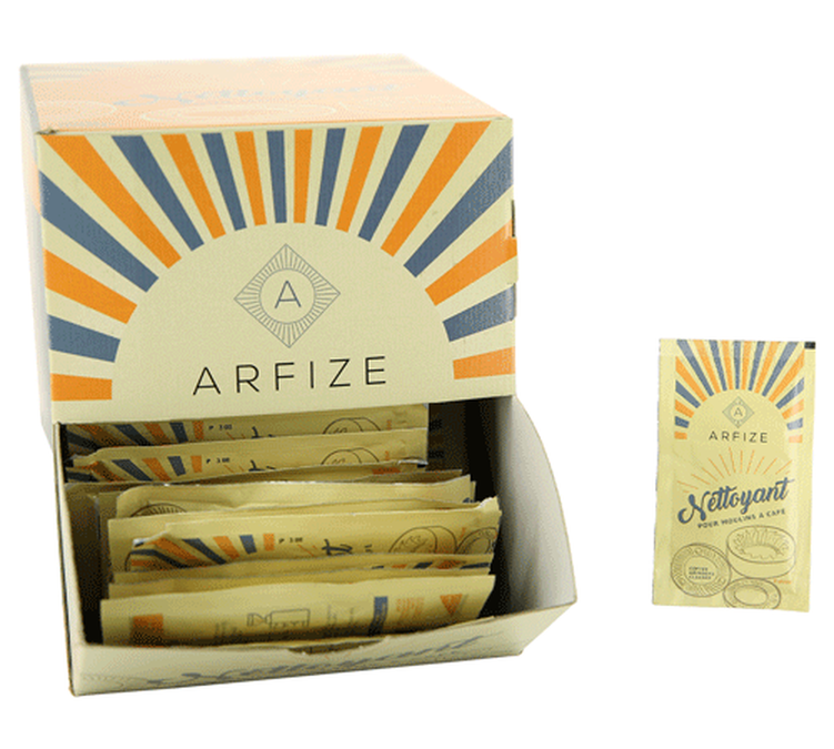 Nettoyant Professionnel Moulin à café professionnels 70 doses - Arfize