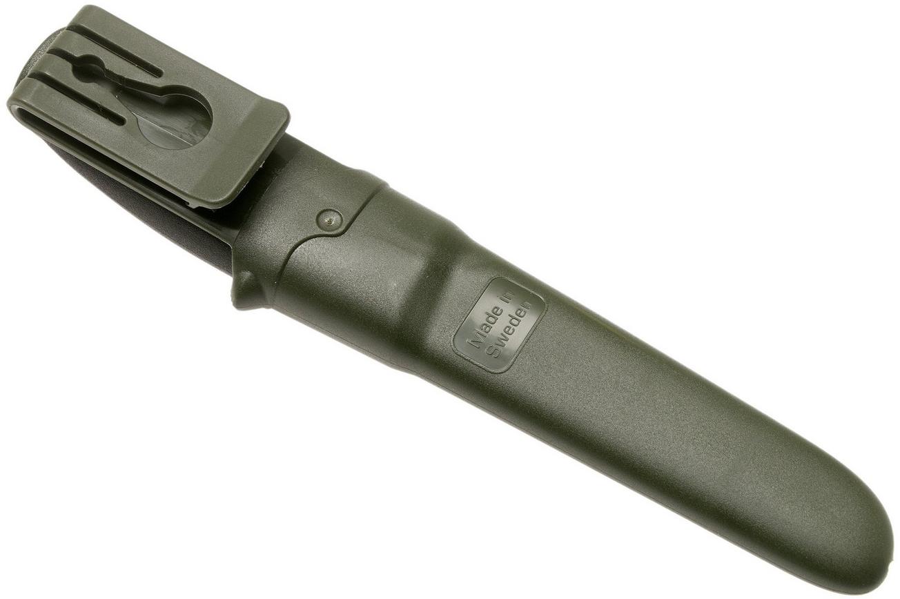 Mora Companion MG stainless groen, bushcraftmes