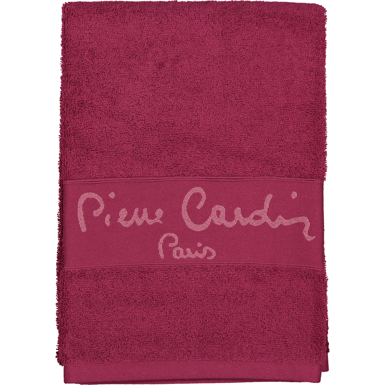 Pierre Cardin Duschtuch Frottee 70 x 140 cm mit Stickerei beige