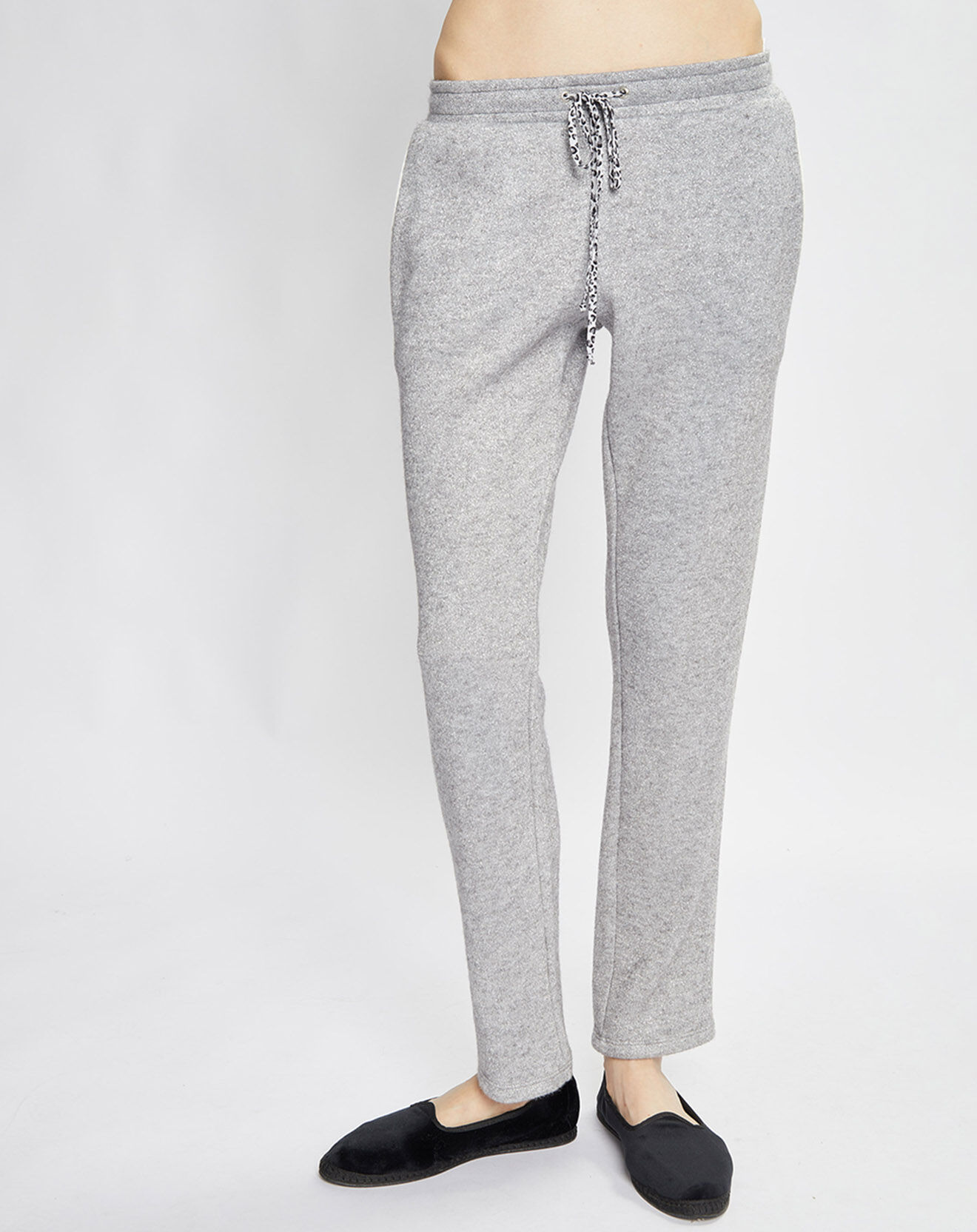 Le Chat Pantalon Mailleway gris chiné