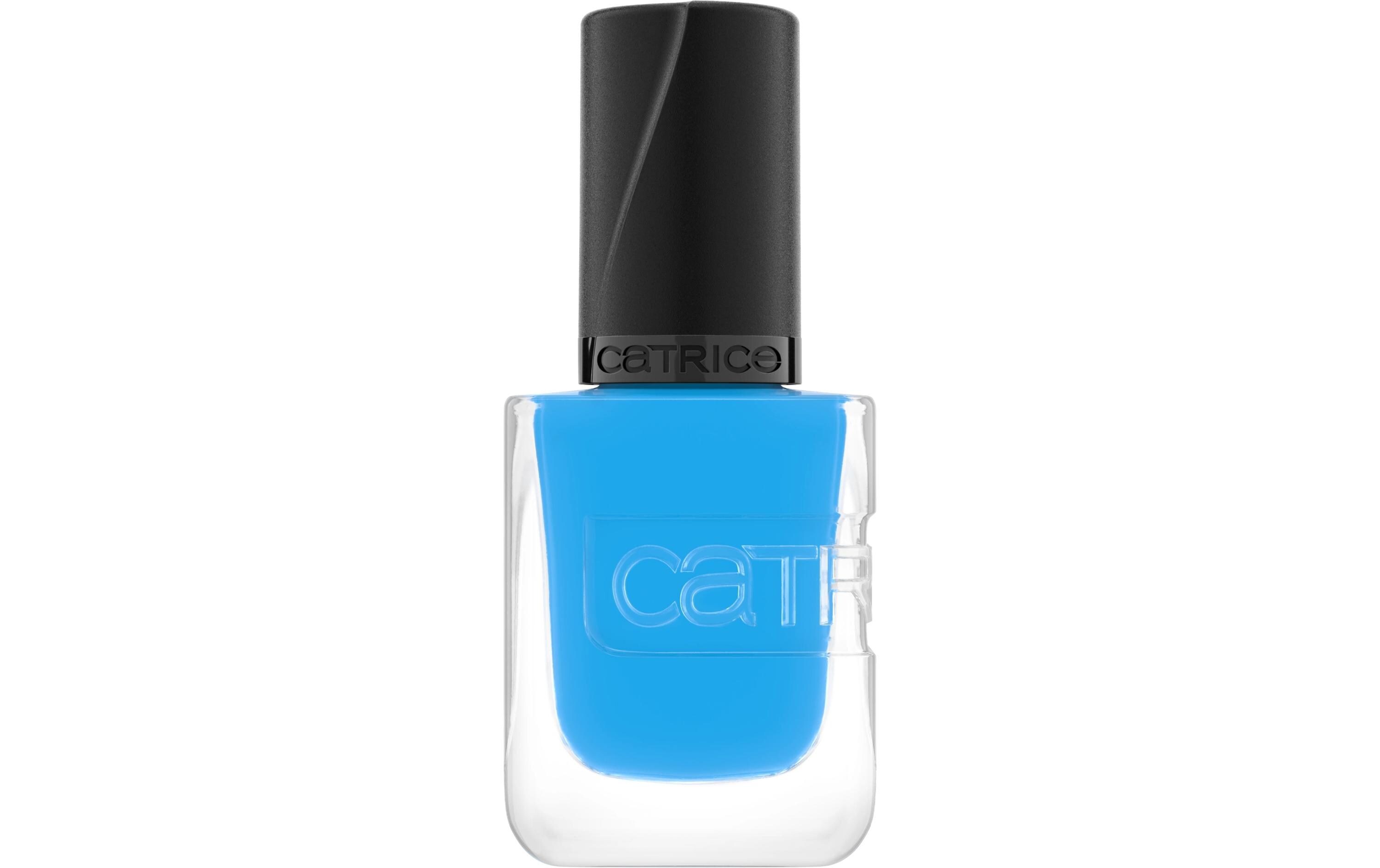 Nagellack Gel Affair 028 Just Pooling AroundLanganhaltender Gel-Nagellack in einem frischen, hellblauen Farbton