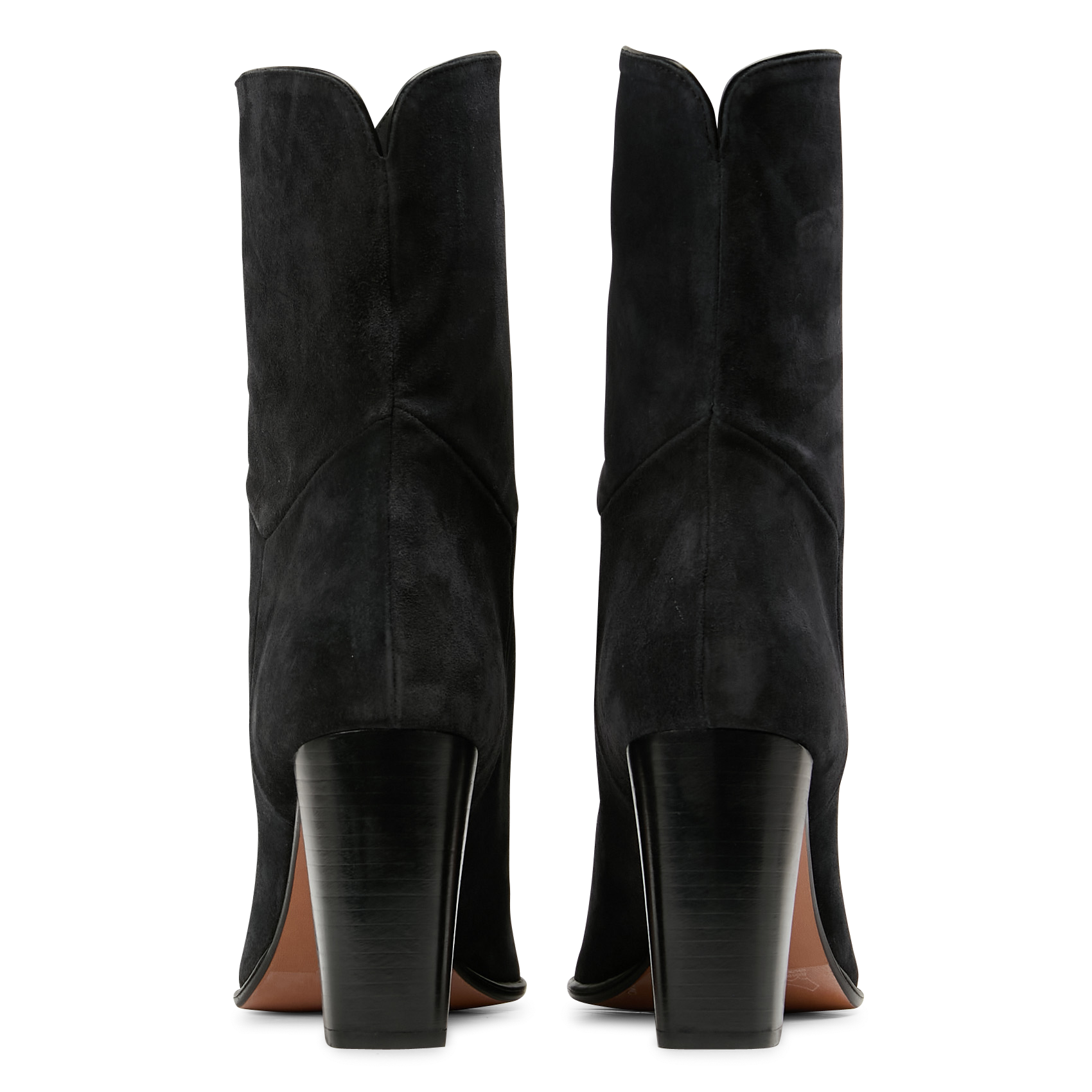 COVINGTON - Bottines en cuir velours | Gris