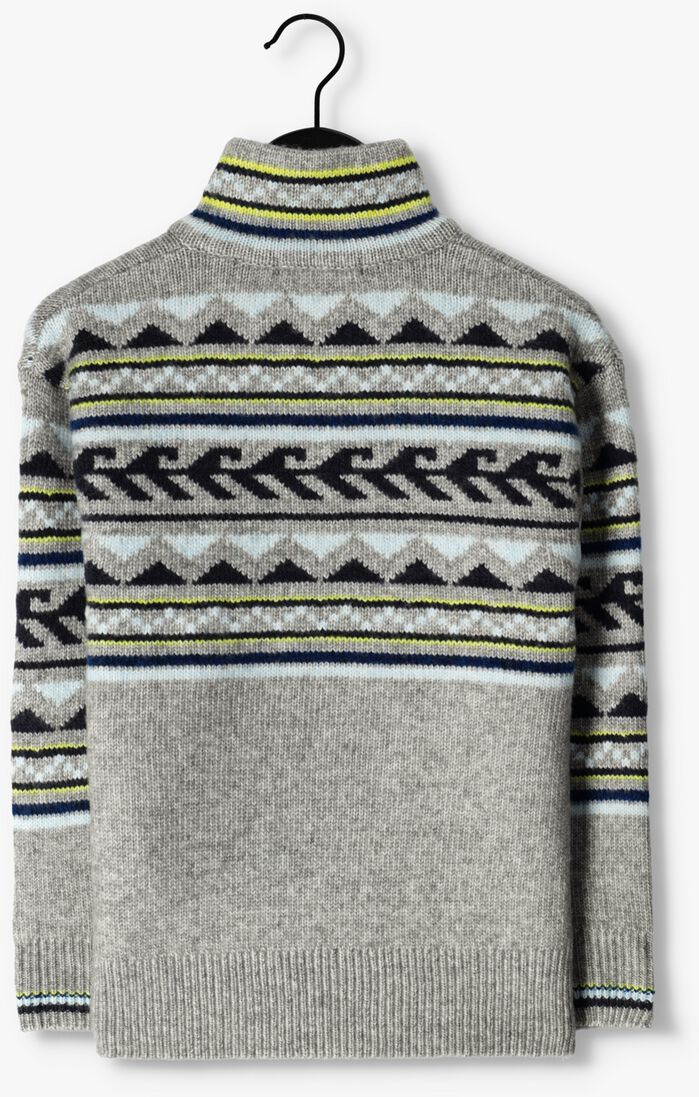 SCOTCH & SODA grijze scotch & soda coltrui 167737-22-fwbm-d60