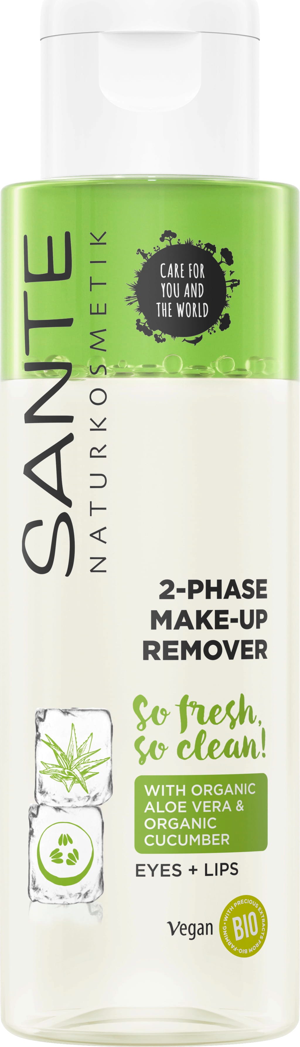 Santé naturally.  2-Phase Make-Up Remover, 110 ml