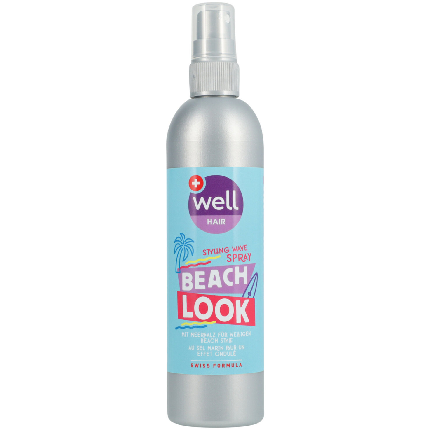 well Styling Wave Spray Beach Look