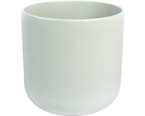 Alma bloempot Ø 27 cm H 26 cm keramiek wit