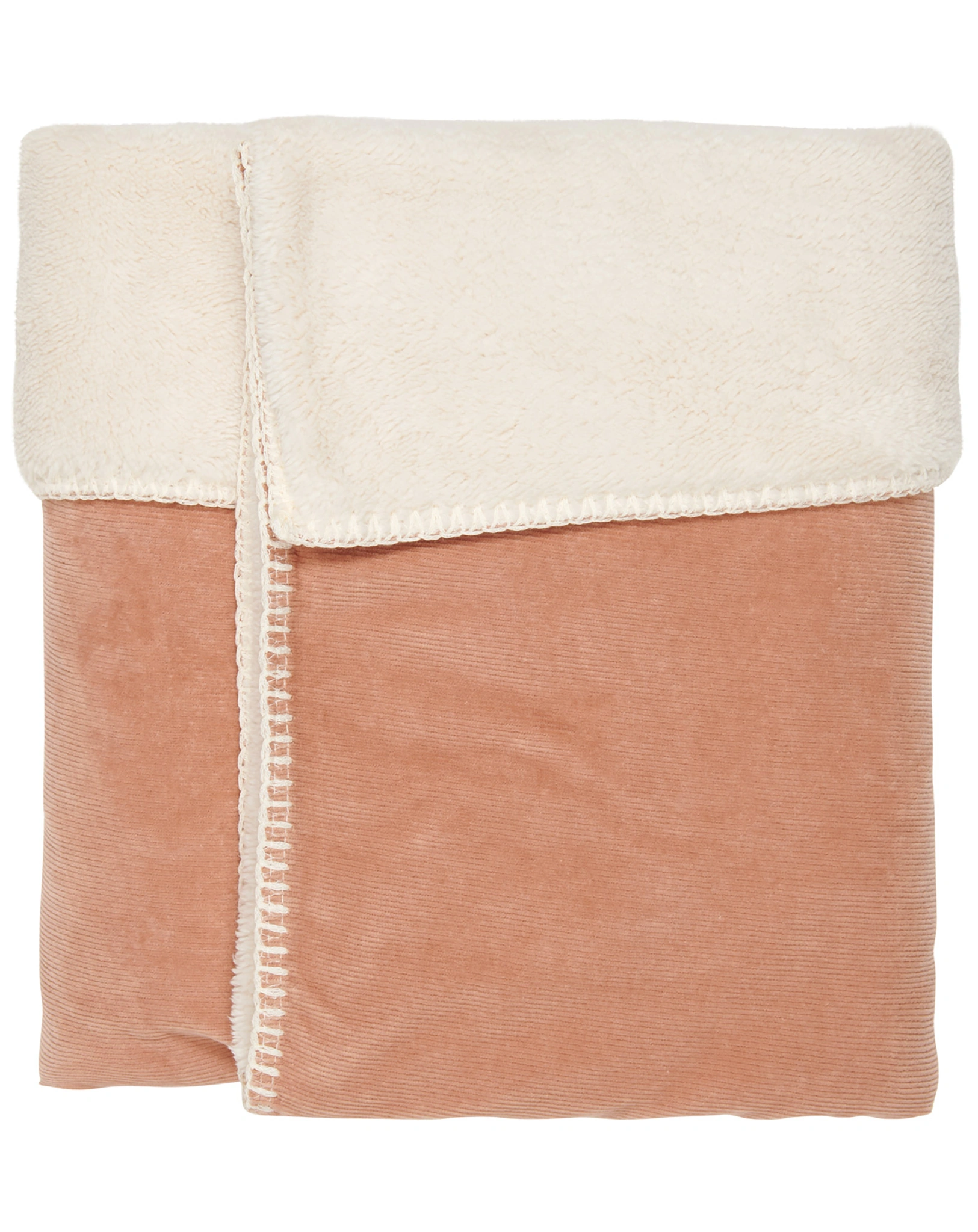 Plüsch-Babydecke ODDI (75x100) in soft earth