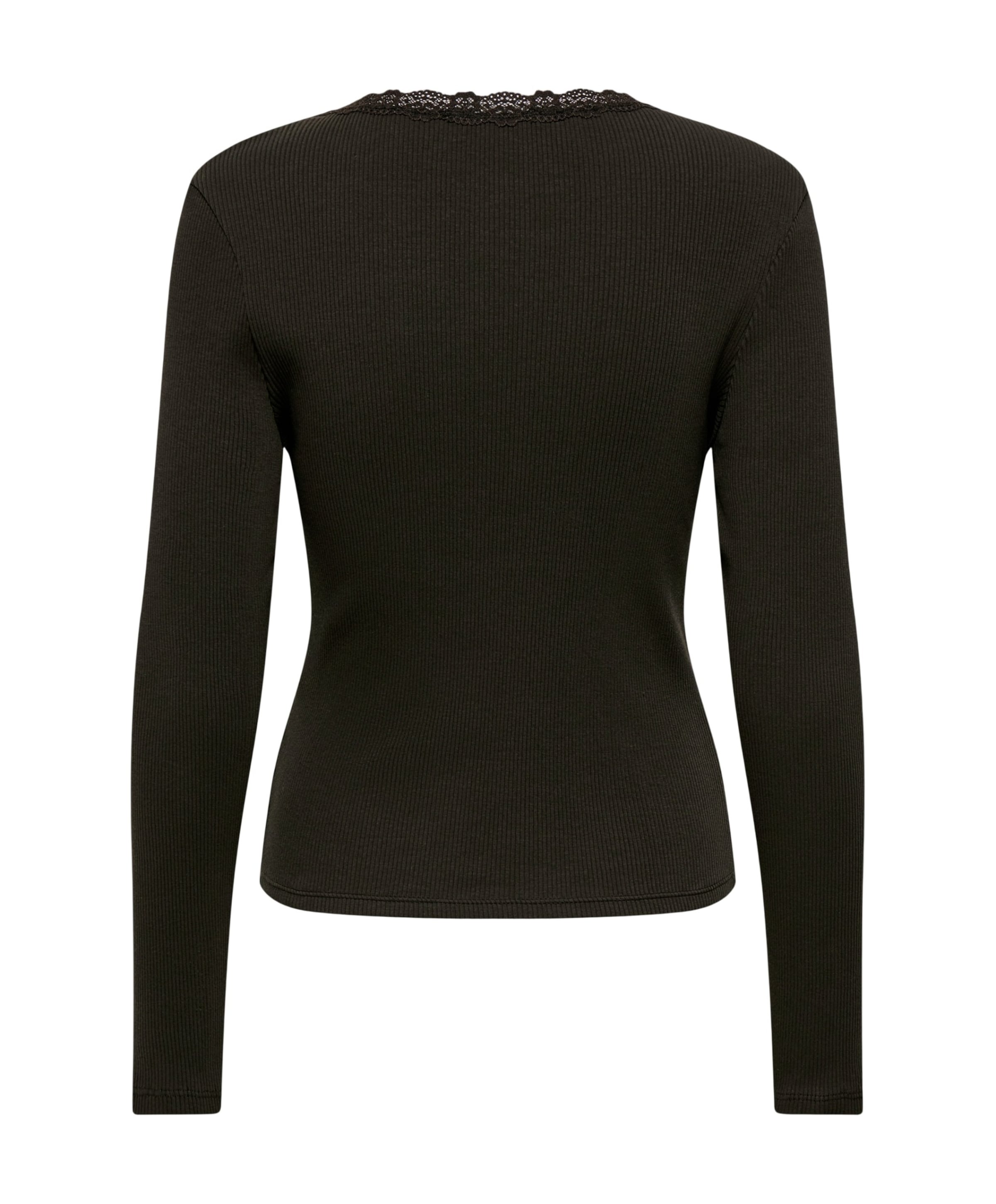 Only Dames longsleeve bruin
