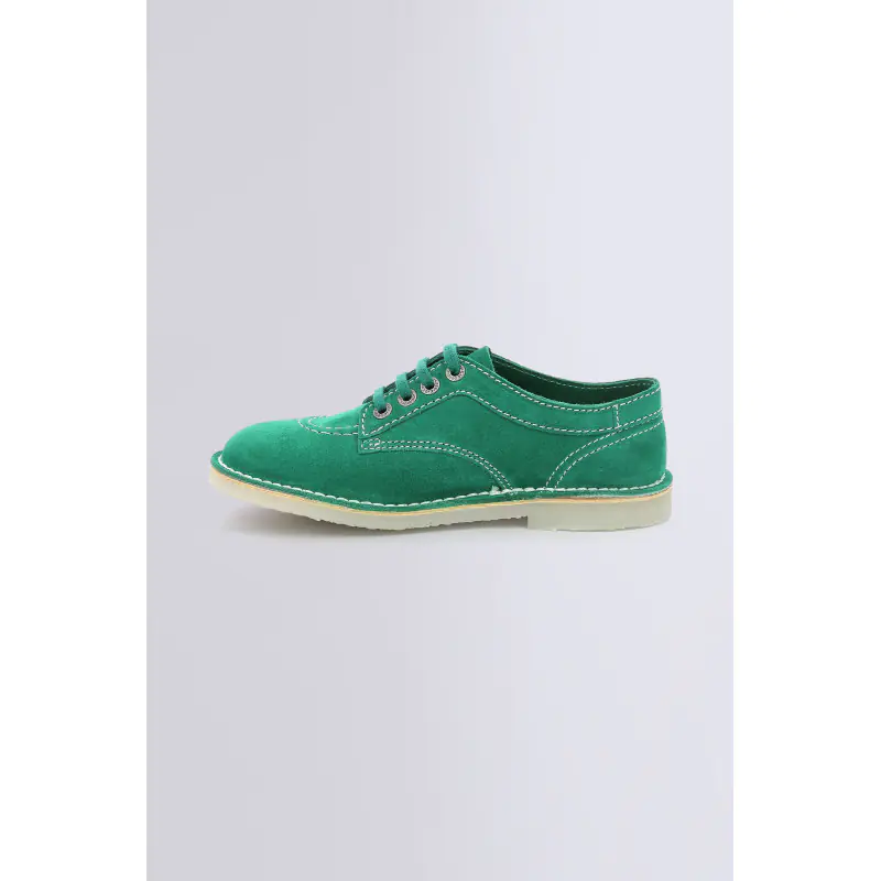 KICK KARMA VERT DERBIES Cuir Femme
