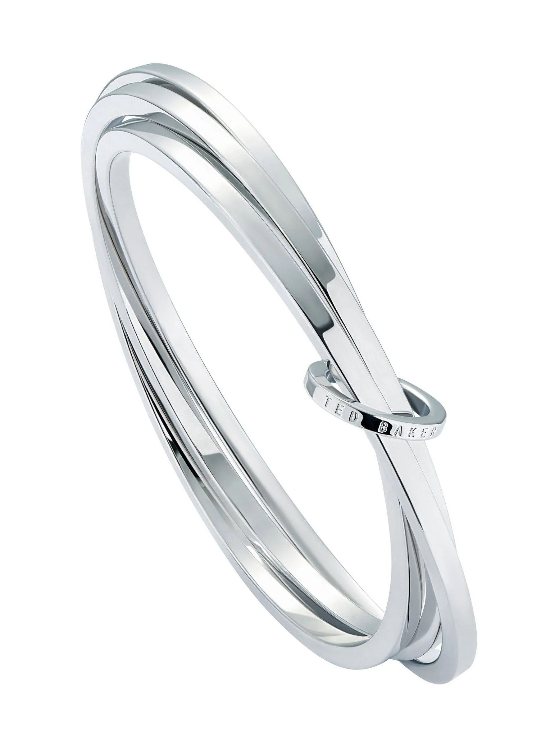 Zilverkleurig - Ted Baker HUULIA: Multi Hoop Bangle Bracelet