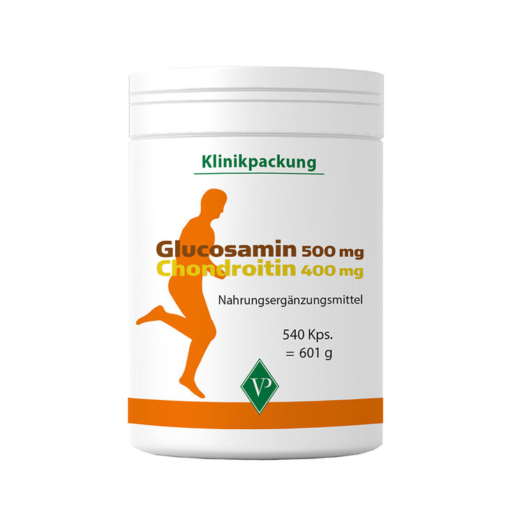 Glucosamin 500 mg + Chondroitin 400 mg Kapseln, 540 St