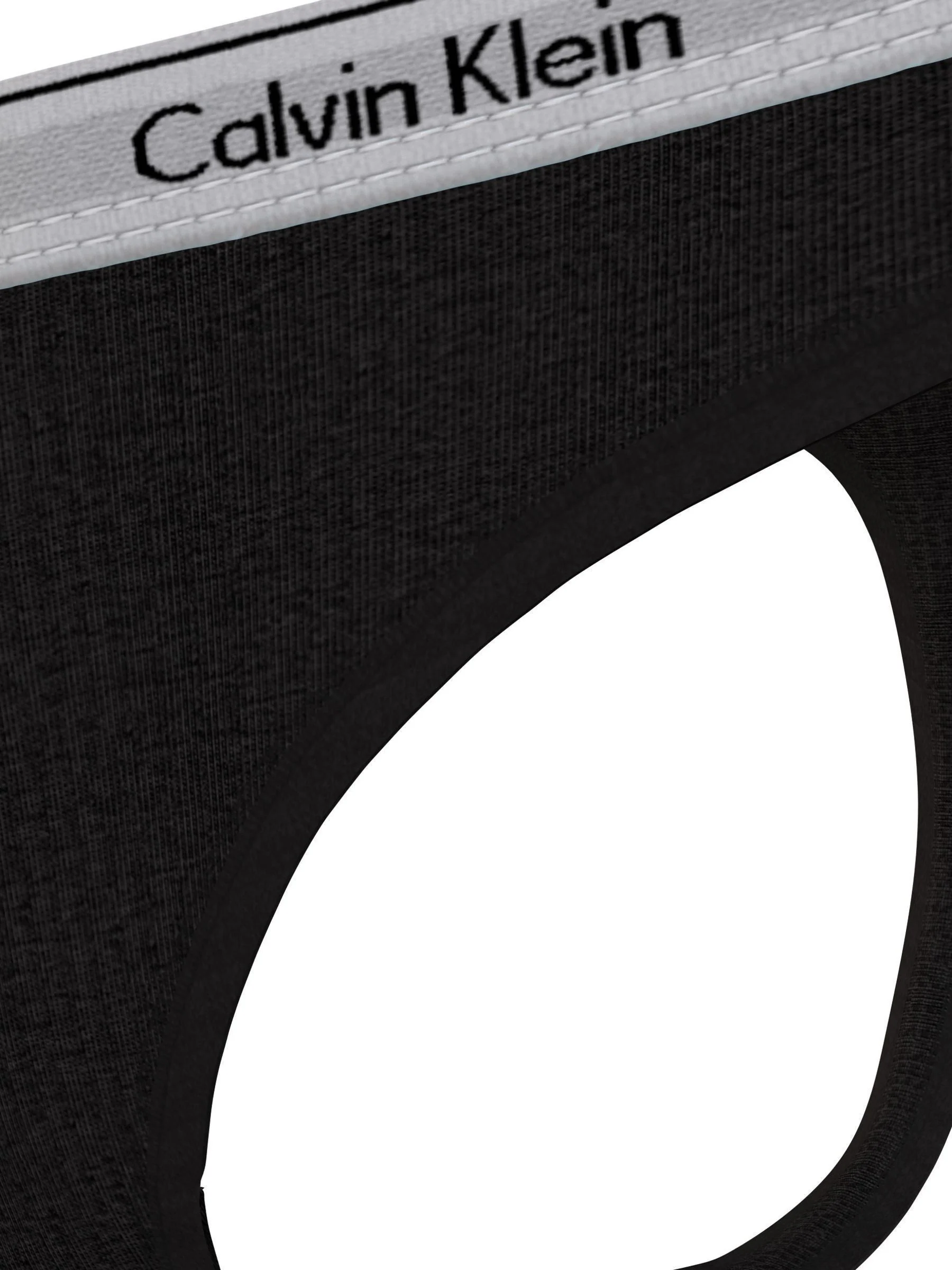 Zwart - Calvin Klein Icon Logo Thongs