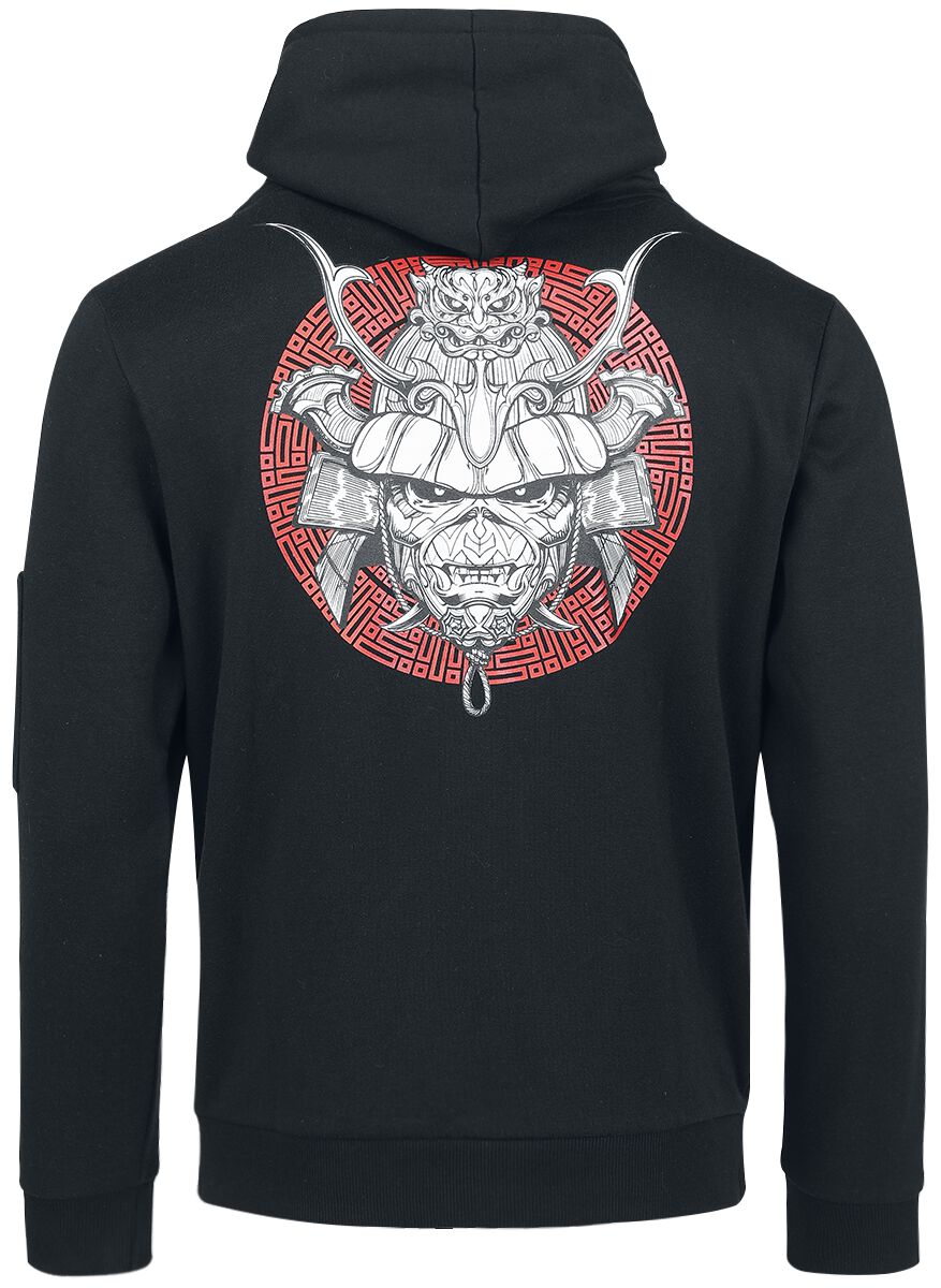 Samurai | Iron Maiden Sweat-shirt zippé à capuche
