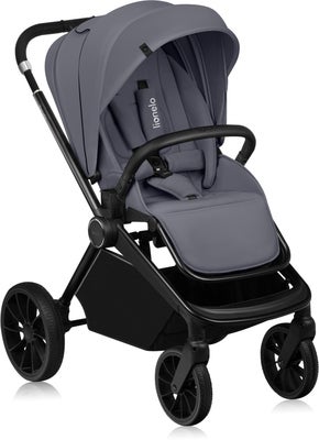 Lionelo MIKA Plus 2-in-1 Duovogn, Grey Stone