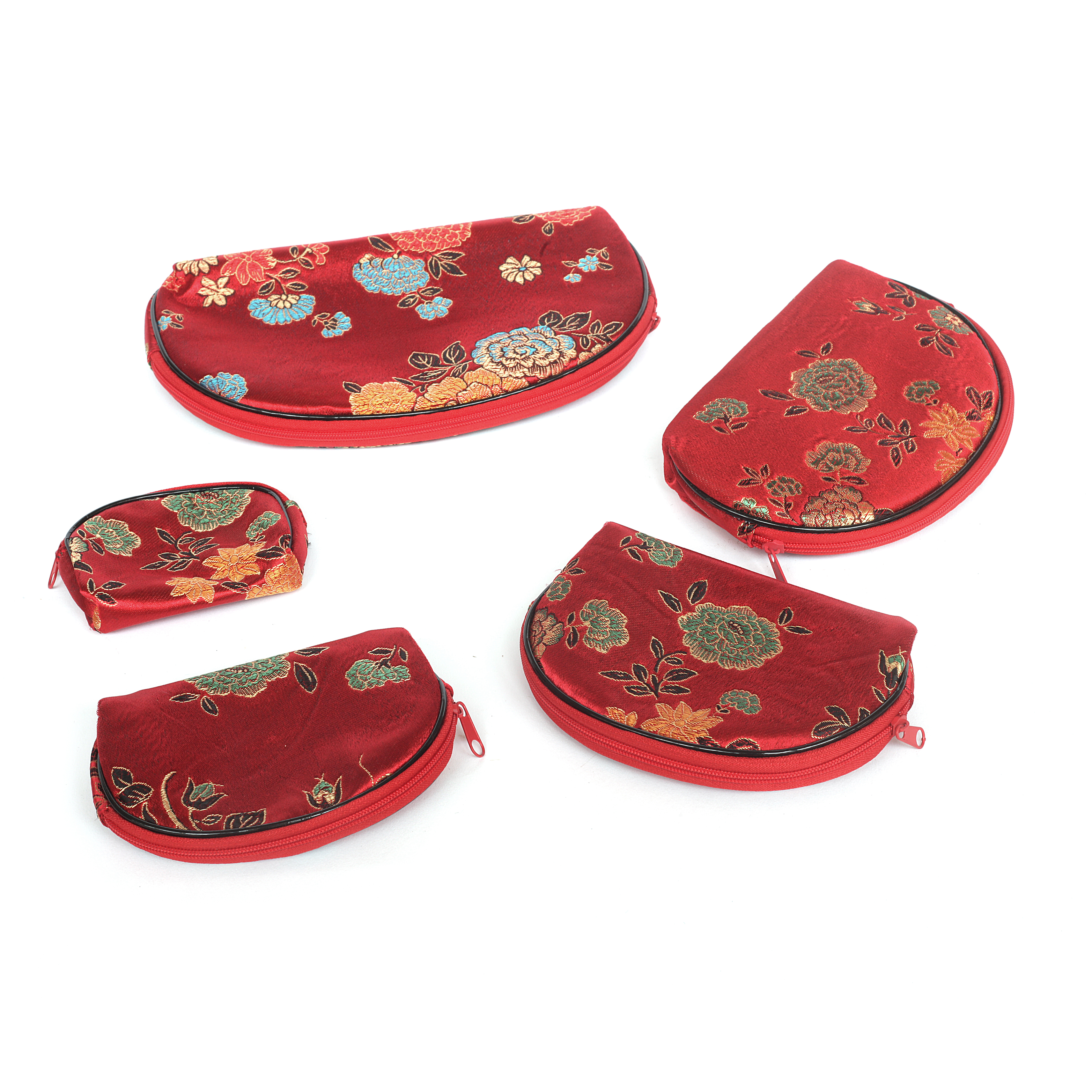 Etui 5er Set, rot, gold günstig bestellen