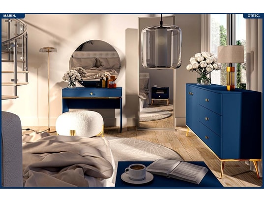 OTITEC - Commode - h.85 x l.120 x p.40 cm - marin