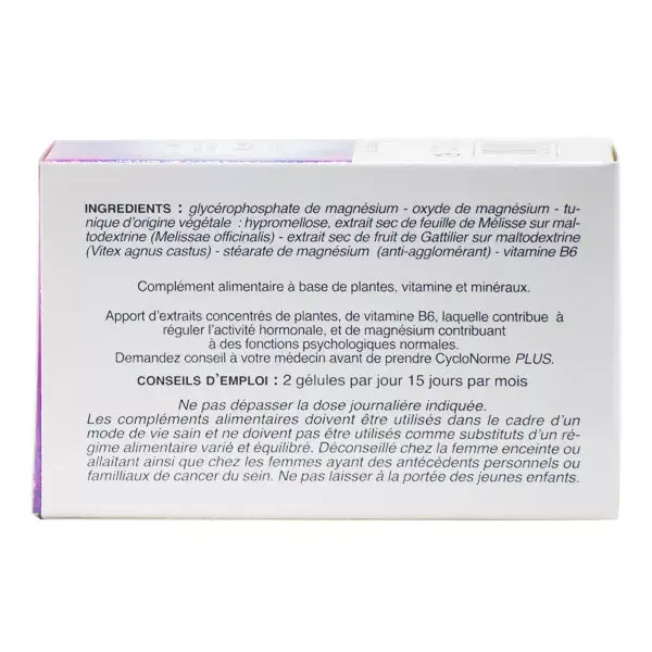 Cyclonorme Plus 60 cápsulas