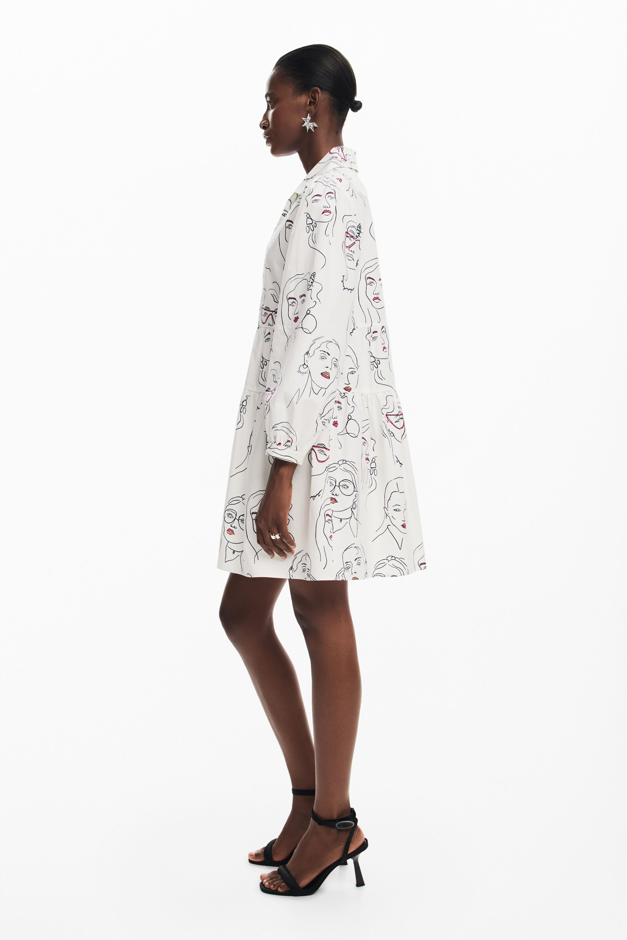 Vestido de rostos