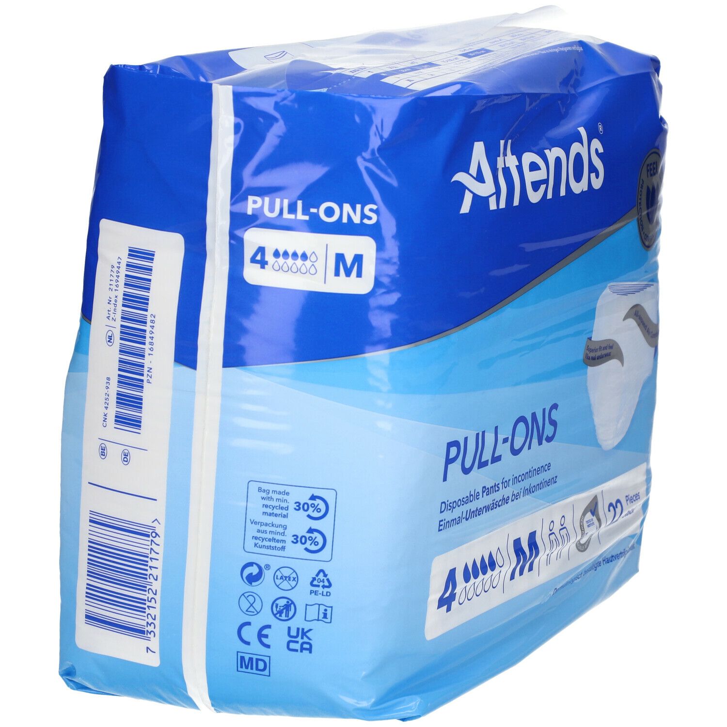 Attends® Pull-Ons 4 M Einmalhosen