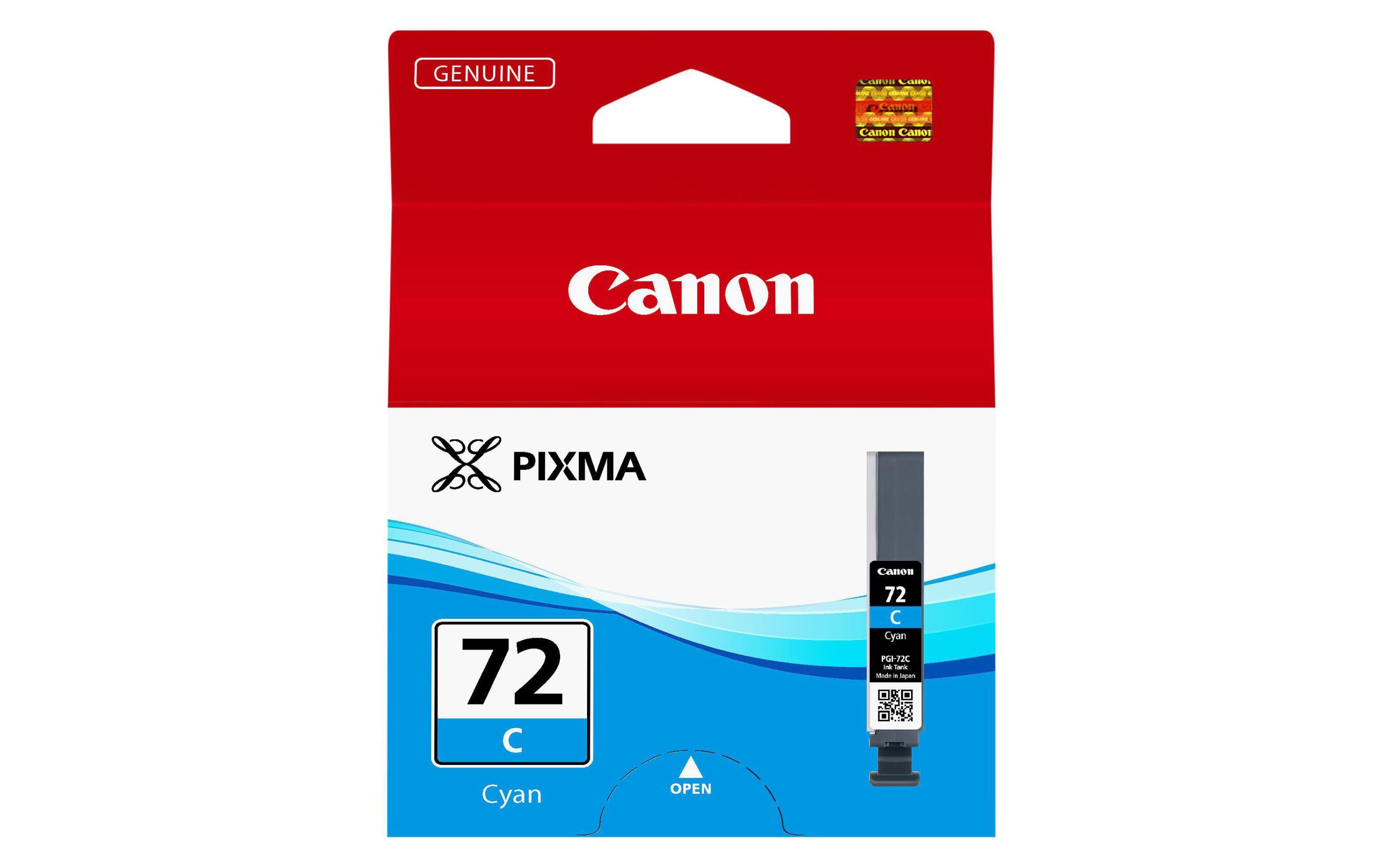 Tinte PGI-72C / 6404B001 CyanTinte, schwarz
