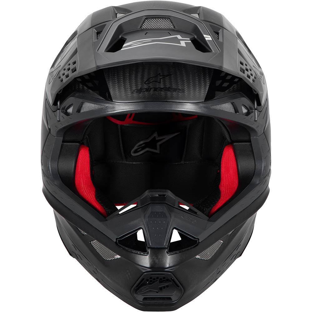 Alpinestars - Casque Supertech S-M10 Fame Noir / Carbone / Mat / Brillant