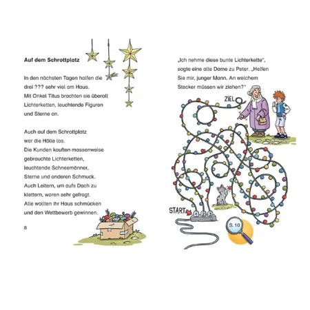 KOMSOS Die drei ??? Kids Bücherhelden 2.Kl.Die Weihnachtsräuber
